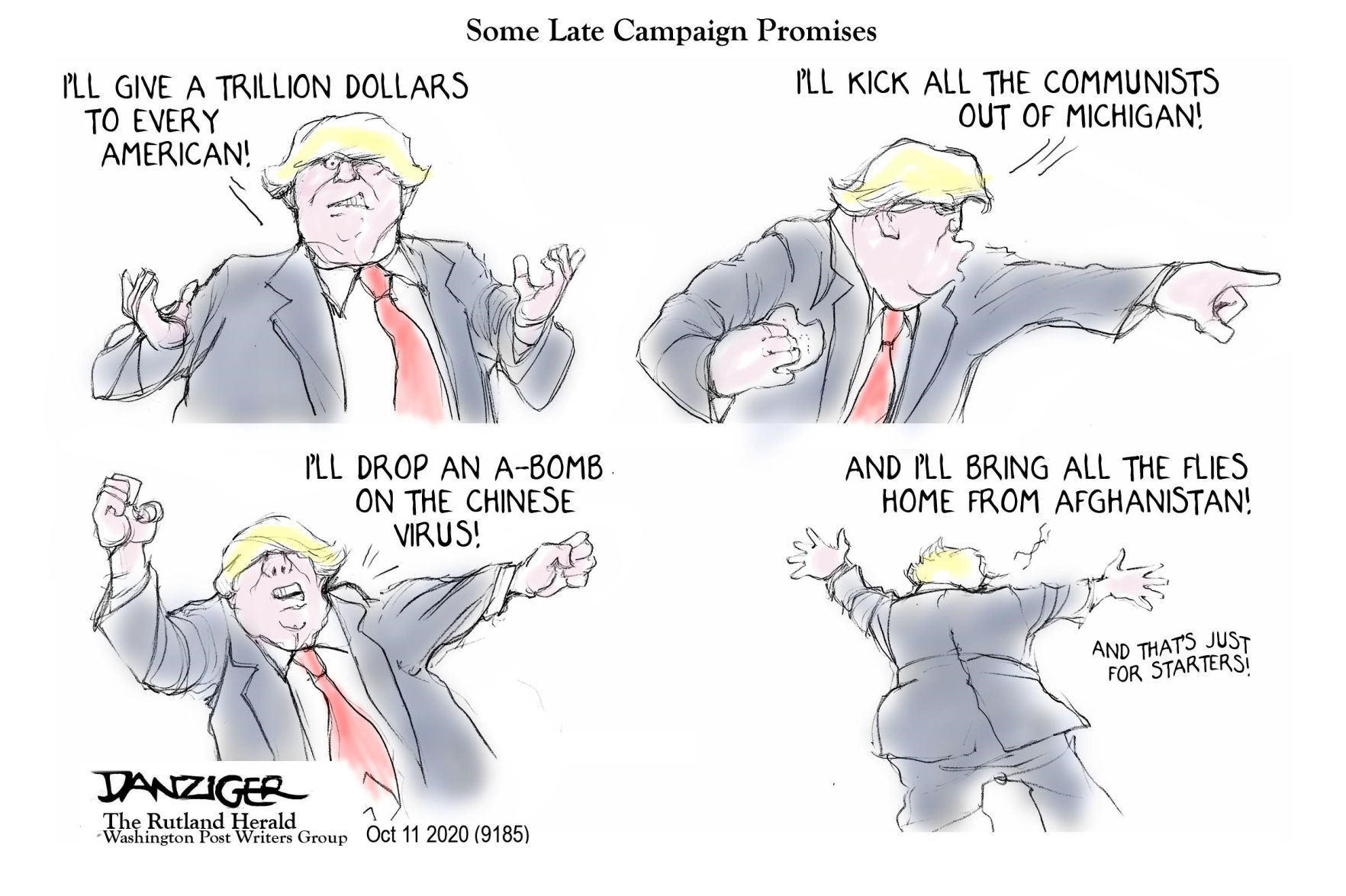 Jeff Danziger cartoon